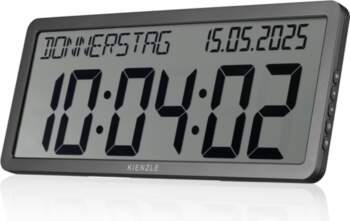 KIENZLE Radio Wall Clock with Date