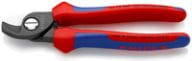 KNIPEX cable shears with multicomponent cases