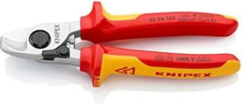 KNIPEX Cable Shears with Opening Spring