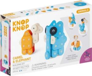 KNOP KNOP Camel and Elephant felt