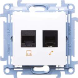 Kontakt-Simon Computer socket RJ45 category 6