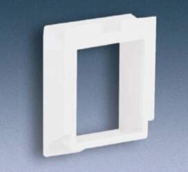 Kontakt-Simon White MD67 keystone socket adapter