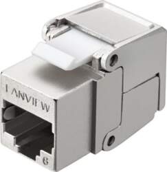 Lanview Cat6 Shielded flip jack keystone