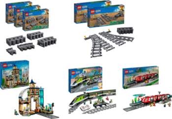 LEGO City Train Station Complete Set