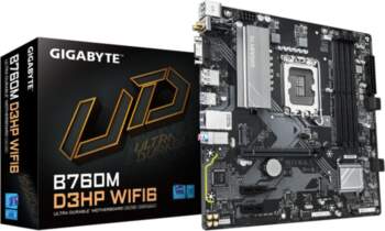 MainboardGIGABYTEIntel B760 ExpressLGA1700Micro-ATXMemory DDR5Memory slots 42xPCI-Express