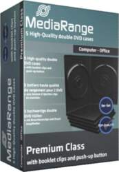 MediaRange DVD Leerbox 5pcs Double retail