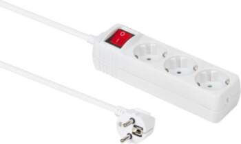 MicroConnect 3-way Schuko Socket 1 5M
