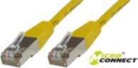MicroConnect FTP CAT6 0.5M YELLOW