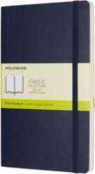 Moleskine Sapphire Blue Large Plain Notebook