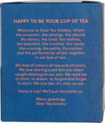 Or Tea Dear Tea Society -