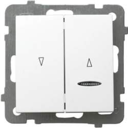 Ospel AS blind switch with backlight