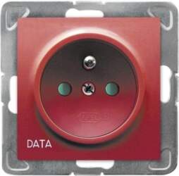 Ospel Impression single socket with grounding