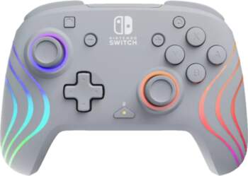 PDP Afterglow Wave Grey USB Gamepad