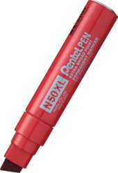 Pentel Marker permanentny Pen N50XL czerwony