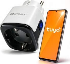 Qoltec Inteligentne gniazdko Wi-Fi 16A timer