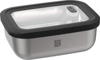 Rectangular steel container 2.6 l