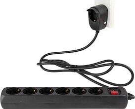 REV Multiple Socket Outlet 6+1-fold 2m