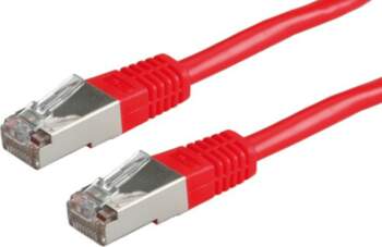 Roline PatchCord  Cat5e  FTP  3m  czerwony