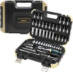 SCREW AND SOCKET SET ROCKFORCE 66PCS