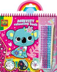 SES Creative Activity colouring book diamonds