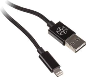 Silverstone CPU03 USB-Ladekabel Lightning  schwarz -