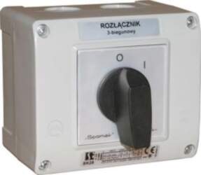 Spamel Cam switch 0-1 32A 4P