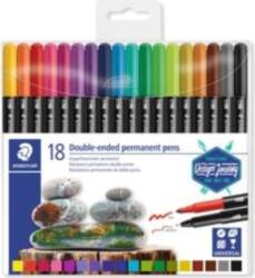 Staedtler 3187 permanent marker Multicolour 18