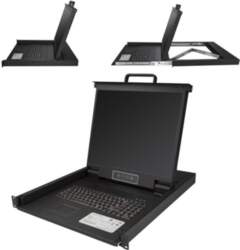 STARTECH 1U SINGLE PORT KVM CONSOLE