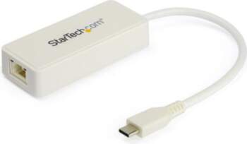 STARTECH USB-C ETHERNET ADAPTER WITH EXTRA