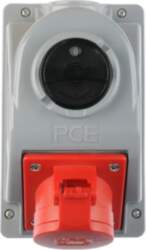 Steels socket with switch 0-1 16A