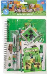 Stor - Minecraft  Writing Set w/