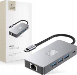 TECH-PROTECT HB05 HUB ADAPTER 9IN1 TYPE-C