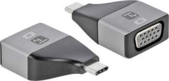Techly Adapter USB-C M to VGA