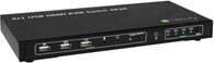 Techly KVM Switch USB  HDMI  4K