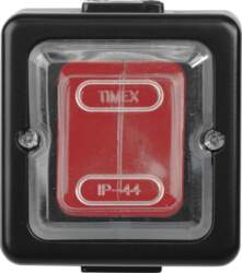 Timex LOFT single switch IP44 black