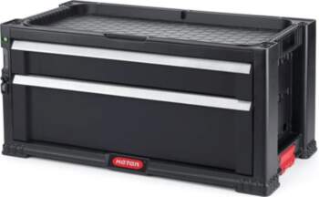 Tool box with 2 highlights Drawers