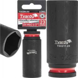 Tvardy Long impact socket 1/2`` 6-point
