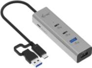 Universal Charging Metal HUB 2xUSB-C/2xUSB-A PD