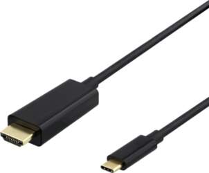 USB-C - HDMI kabelis DELTACO 2m