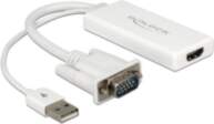 VGA Adapter Delock D-Sub15 + USB