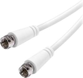 Vivanco cable SAT F 3m  white