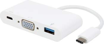 Vivanco IT-USBC VGA C HUB Wired