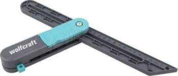 WOLFCRAFT LAMINATE SQUARE WITH PARALLEL LINE