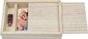 ZEP Box USB                13x18 Wood for