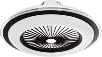 Zephyr Black LED Ceiling Fan with