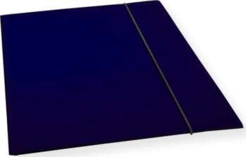 A4 folder with elastic band  navy