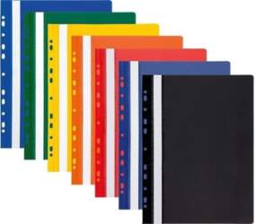 A4 PVC folder with European perforation