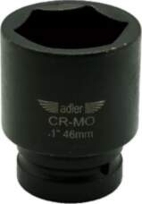 ADLER 6-SHORT IMPACT SOCKET 1`` 46mm