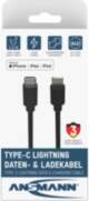 Ansmann USB-C Lightning data and charging