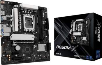 ASRock B860M-X                  1851 mATX HDMI/DP       DDR5